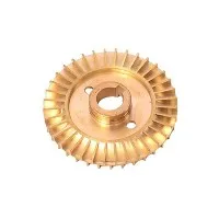 Fusione di parti di turbine per centri di lavorazione CNC